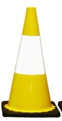 TRAFFIC CONE YELLOW 450ML REFLECTIV 