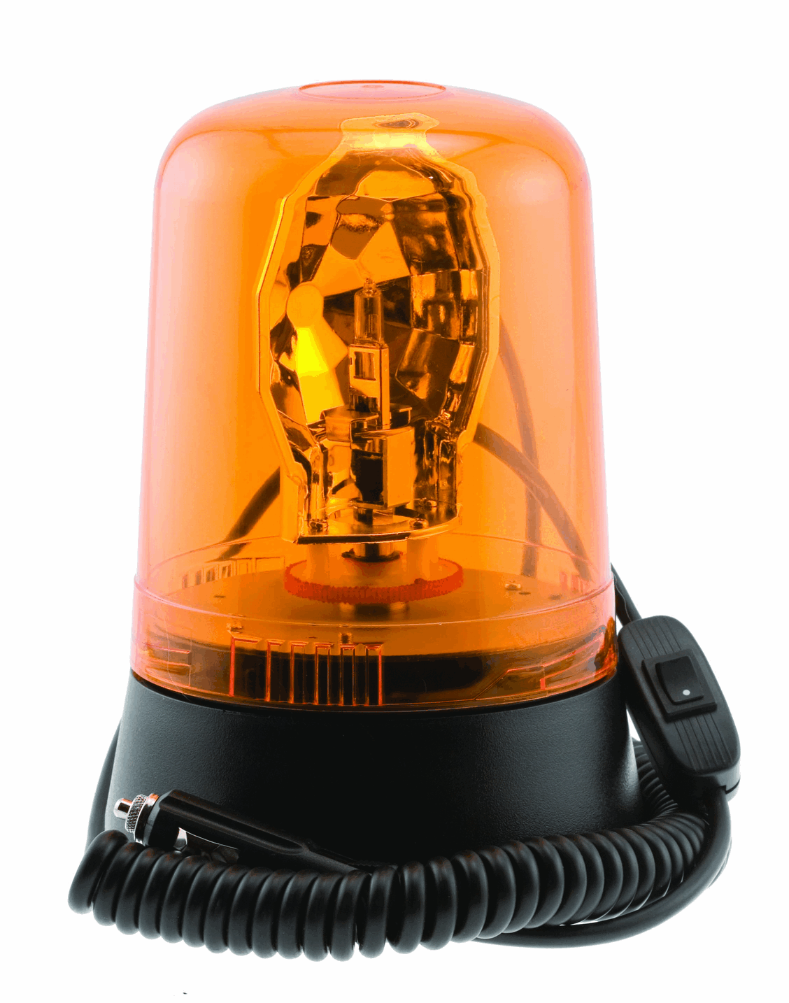 ROTARY BEACON  AMBER 12V 