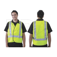 VEST LIME D/N STDS COMPLIANT 2XLGE 