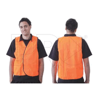 ORANGE PLAIN VEST (DAY USE) 2XL 