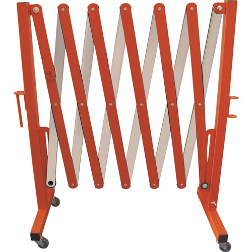 BARRIER EXPANDABLE RED/WHITE -400MM TO 3200MM