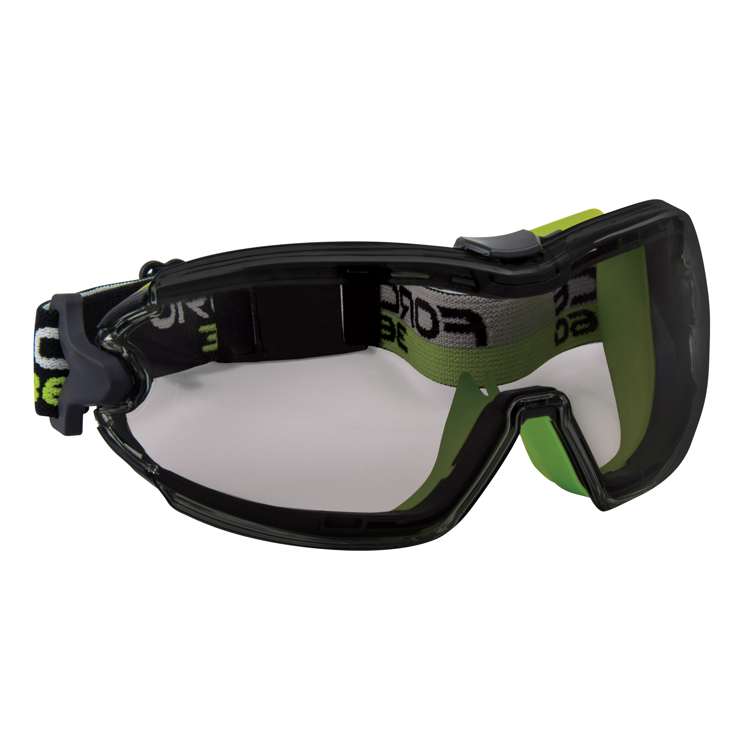 GOGGLE VENTED SMOKE LENS ANTI FOG  AND HARD COAT 