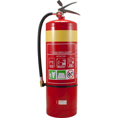 FIRE EXTINGUISHER 7L WET 181 x 630mmH WET CHEMICAL