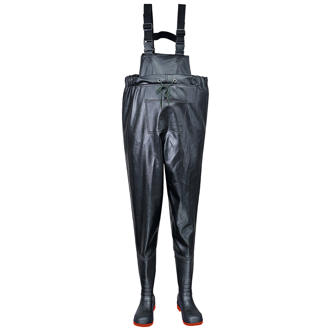 SAFETY CHEST WADER SIZE 10 -PVC/NITRILLE