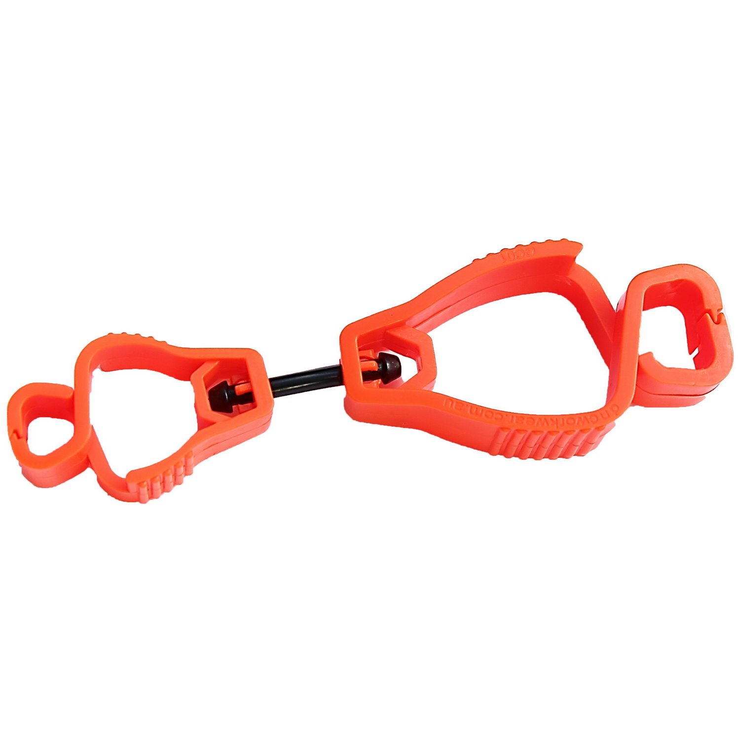 GLOVE GUARD CLIP ORANGE PLASTIC 