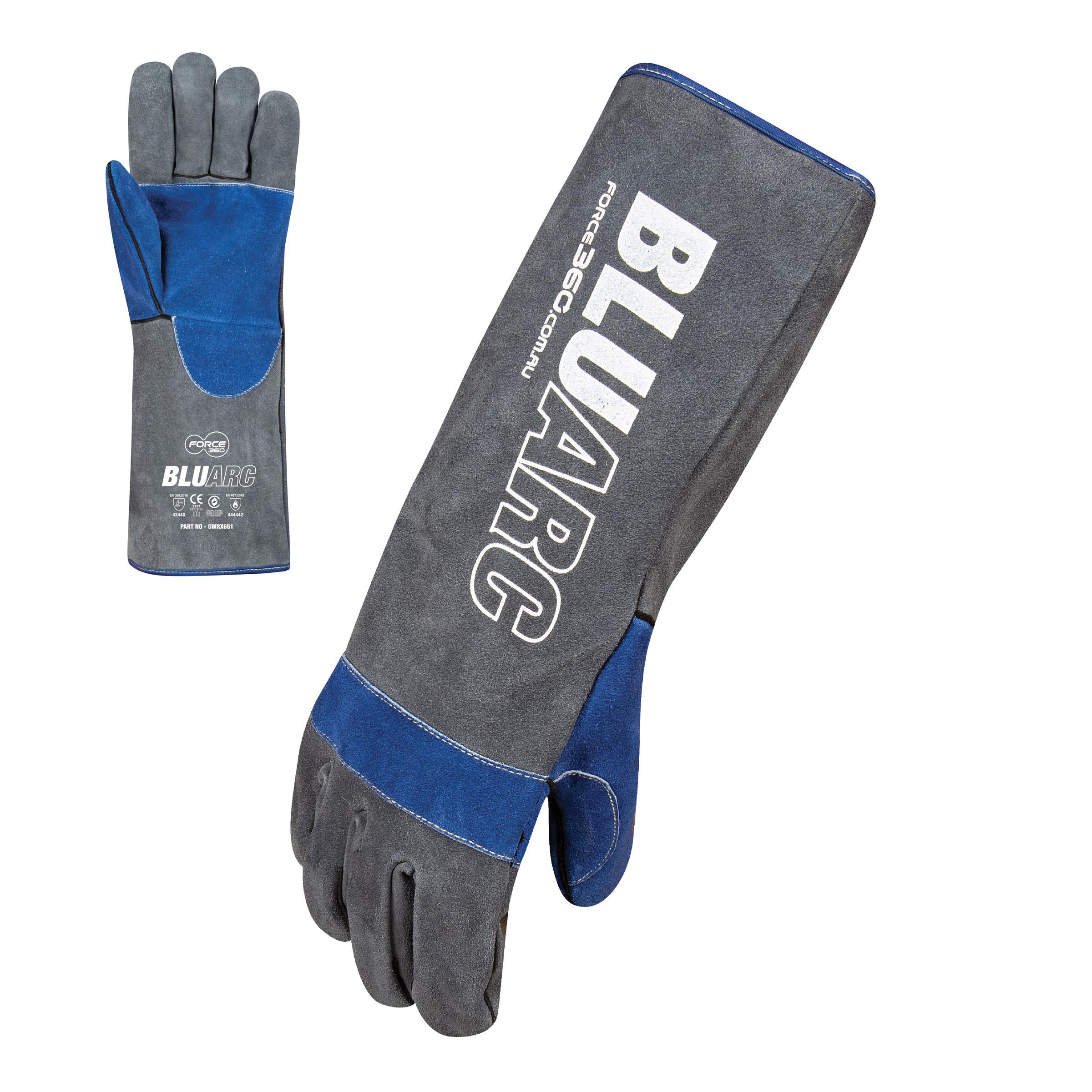 BLUARC WELDING GLOVES  GRADE A BUTT LEATHER 4243B