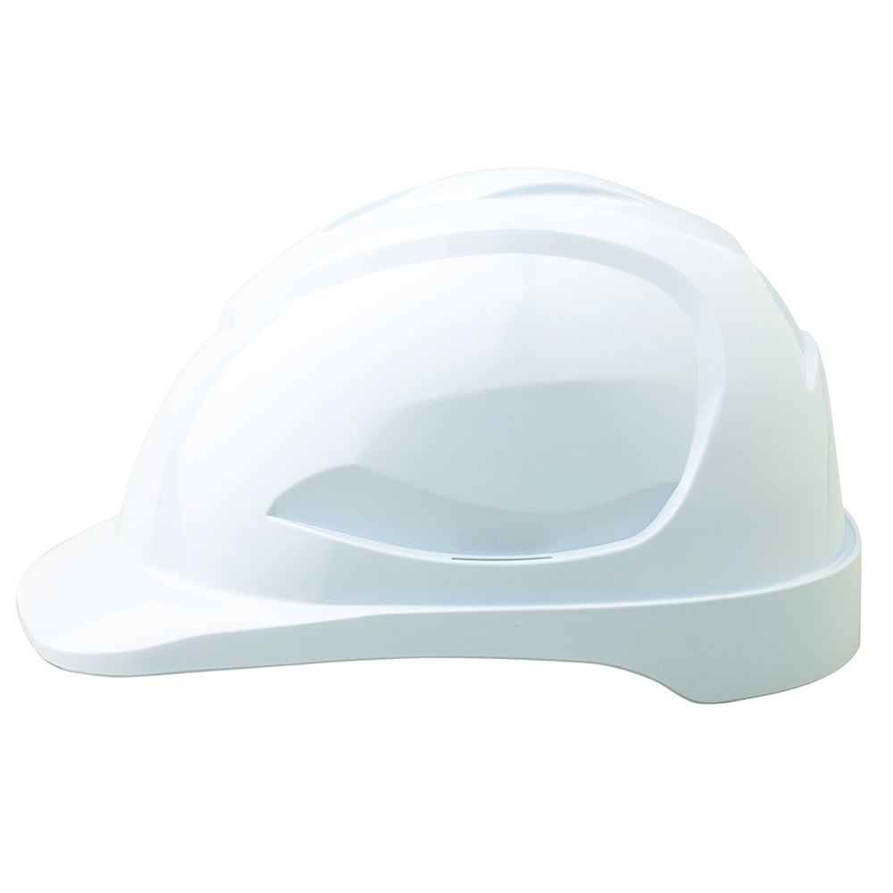 HARD HAT V9 UNVENTED WHITE PUSHLOCK HARNESS