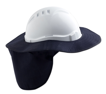 DETACHABLE HARD HAT BRIM NAVY 