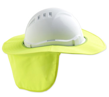 HARD HAT BRIM FLUORO FABRIC V6 & V9 