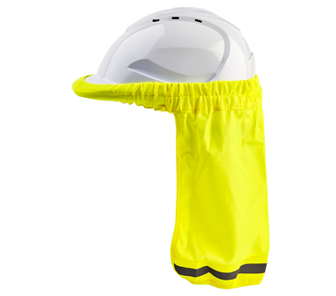 NECK SUN SHADE FLUORO YELLOW HARD HAT ATTACHABLE