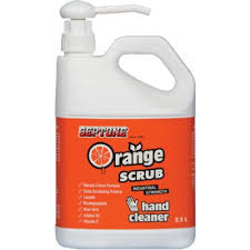 HAND CLEANER ORANGE SCRUB 2.5L PUMP 