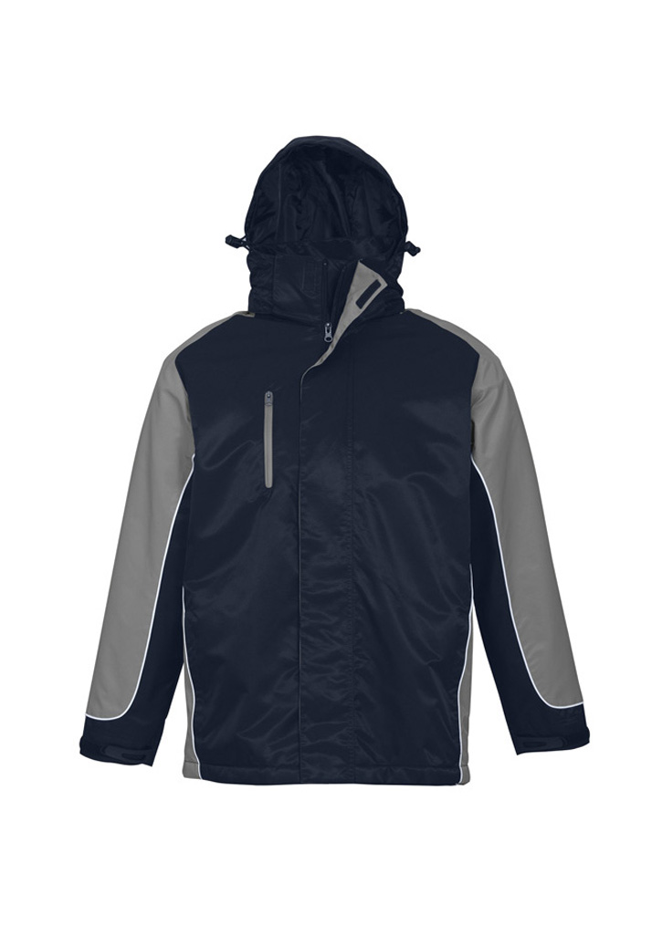 UNISEX NITRO JACKET SIZE 2XL -100% NYLON /NAVY/GREY/WHITE