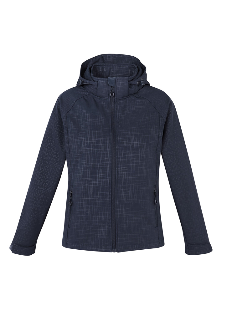 LADIES GEO JACKET NAVY XL 