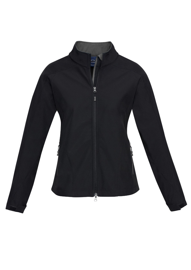 JACKET LADIES GENEVA 2XL - BLACK/GRAHPITE