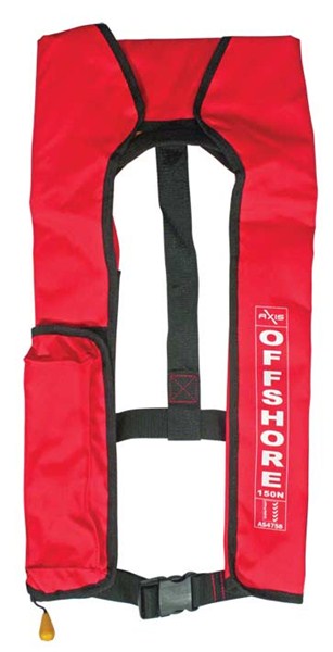 PFD MANUAL INFLATE OFFSHORE 150 