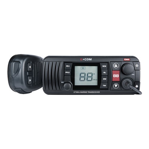 GME MARINE RADIO 27MHZ BLACK 