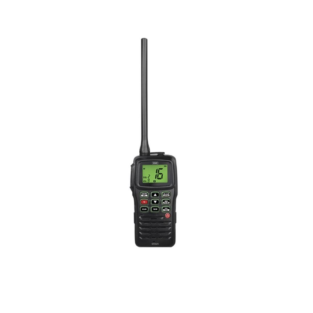 GME GX625 HANDHELD MARINE VHF RADIO 