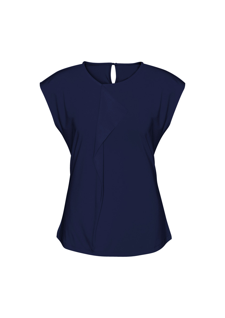 LADIES MIA PLEAT TOP M/NIGHT S20 