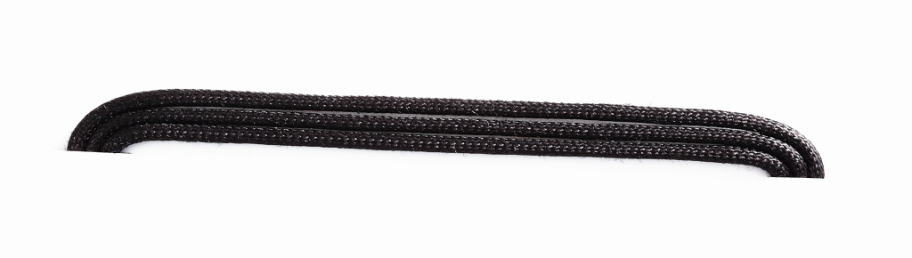 LACES 140CM NYLON BLACK 