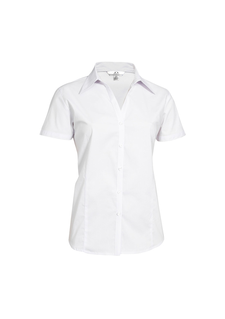 SHIRT LADIES S/S METRO WHITE S10 -