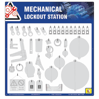 SHADOW MECHANICAL LOCKOUT BOARD - STATION ONLY