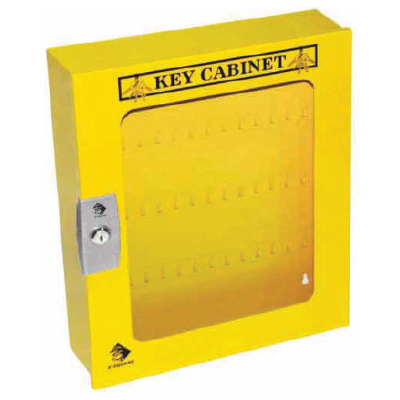 KEY CABINET FOR 60 KEYS - WITH CLEAR FASCIA