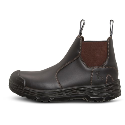 MACK HUB SLIP-ON CLARET 10 -132MM, STEEL TOE CAP