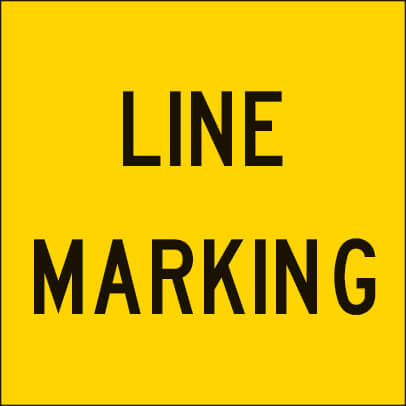 LINE MARKING CORFLUTE CLASS 1 -600 X 600