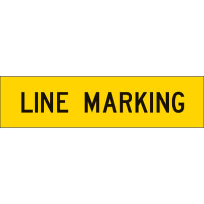 LINE MARKING CORFLUTE CLASS 1 -1200 X 300