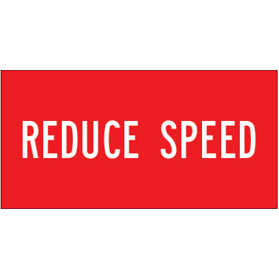 REDUCE SPEED CORFLUTE CLASS 1 -1200 X 600