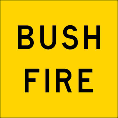 BUSH FIRE CORFLUTE CLASS 1 -600 X 600