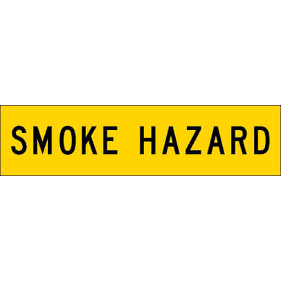 SMOKE HAZARD CORFLUTE CLASS 1 -1200 X 300