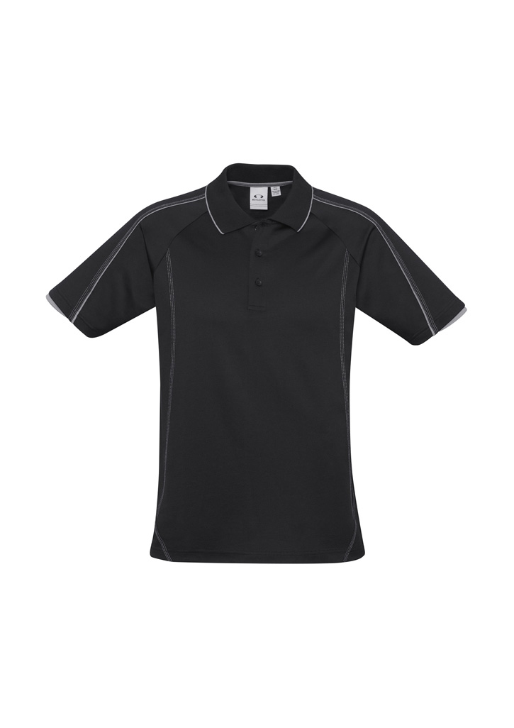 POLO MENS BLADE BLACK/SILVER 2XL 