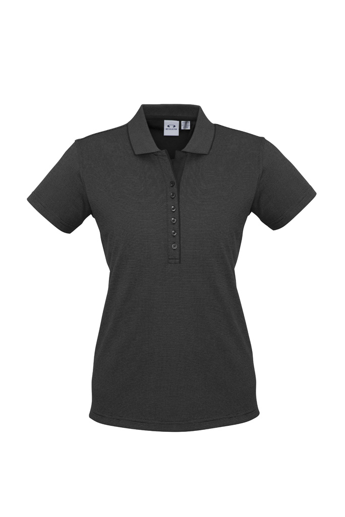 POLO LADY SHADOW GRAPH/BLACK S10 -175gsm POLY COTTON