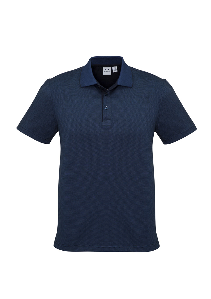 POLO MENS SHADOW CARB/BLUE 2XL - 54% COT, 23% VIS, 23% POLY