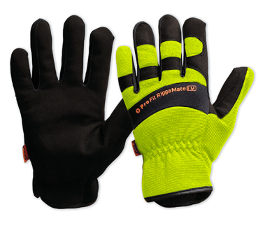 GLOVE SYNTHETIC RIGGAMATE HIVIS 2XL 