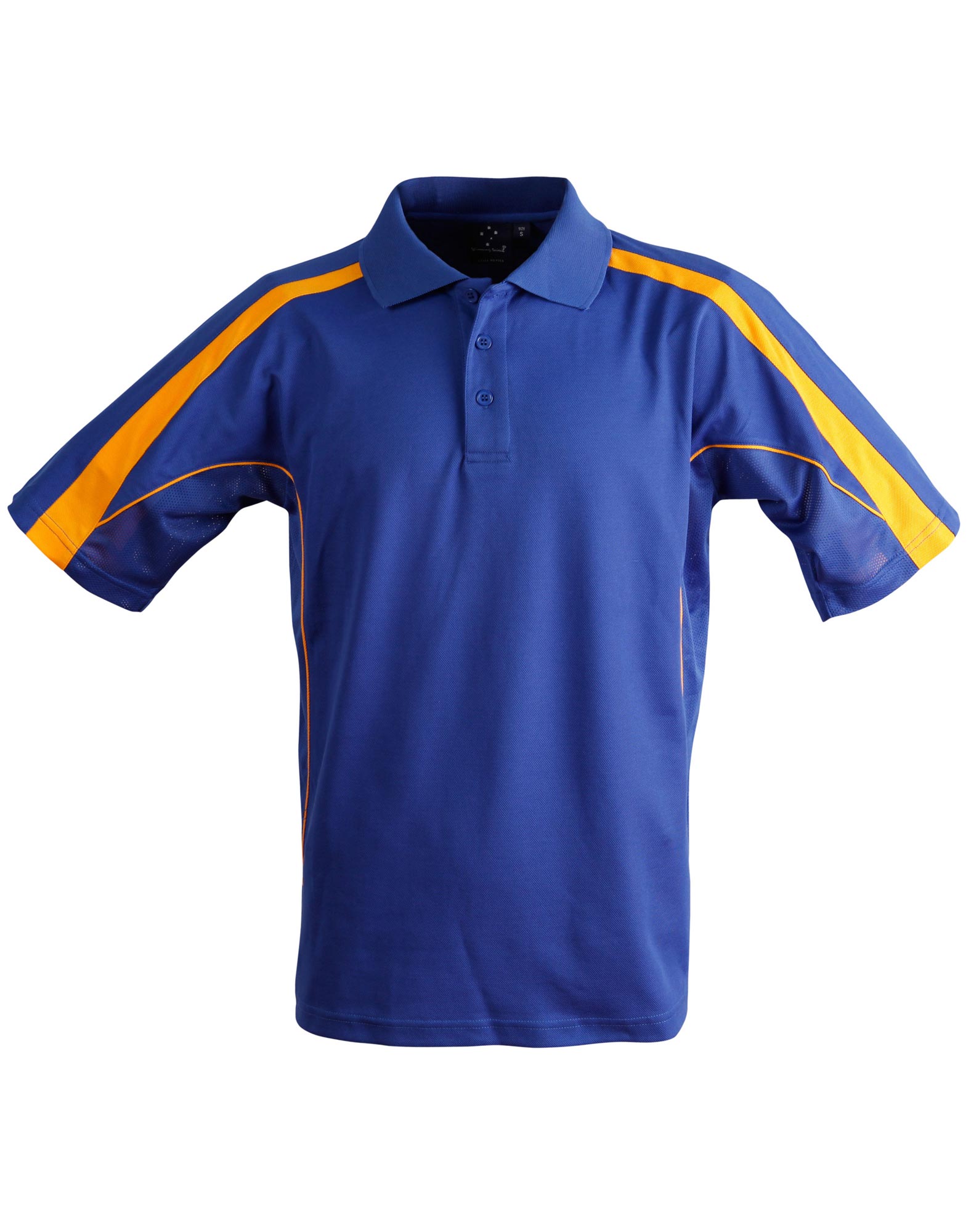 POLO MENS ROYAL/GOLD 2XL -LEGEND TRUDRY