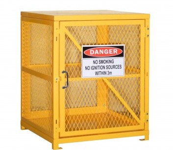AEROSOL CAN STORAGE CAGE 200 CAN CAPACITY
