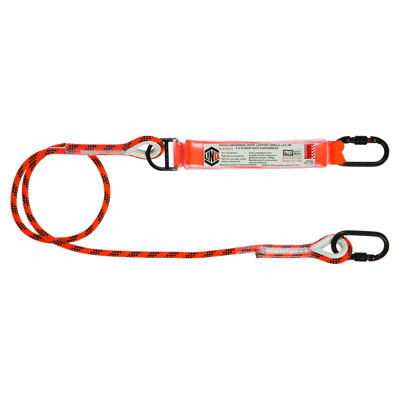 LANYARD 2M ROPE SINGLE (MTO) -2x SCREWGATE KARABINER