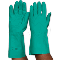 GLOVE NITRILE CHEMICAL 33CM 2XL EN 374-3 AJKLPT