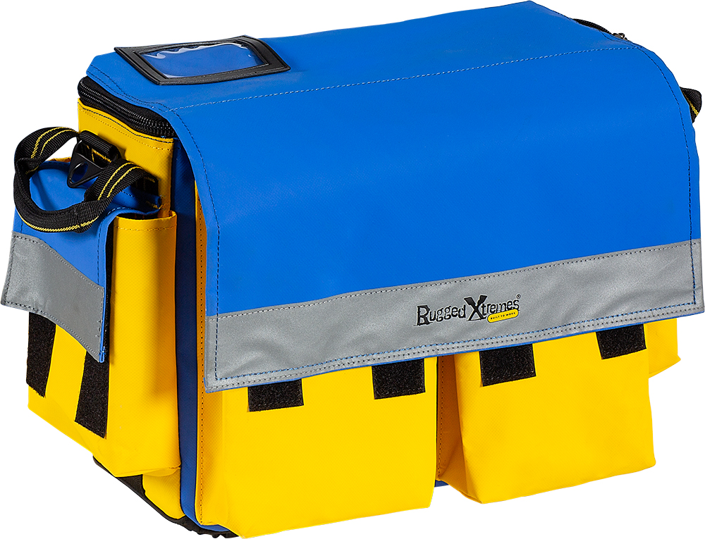 WORKMATE TOOL BAG SMALL -BLUE/YELLOW 400 X 160 X 300MM 30L