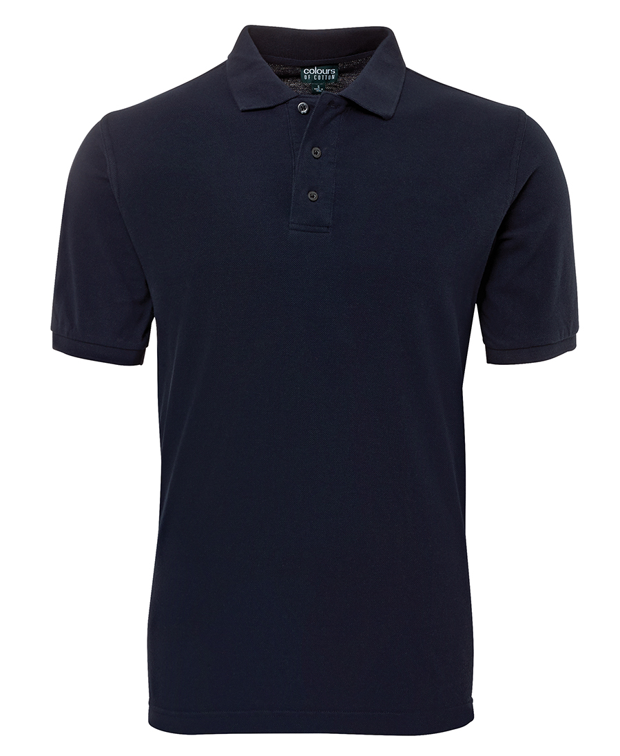 POLO NAVY MENS PIQUE 100% COTTON 210gsm