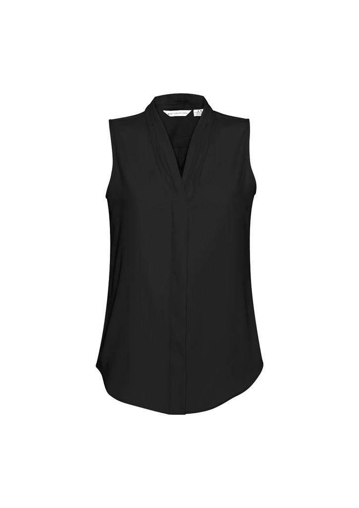 BLOUSE MADISON SL/LESS BLACK S10 -