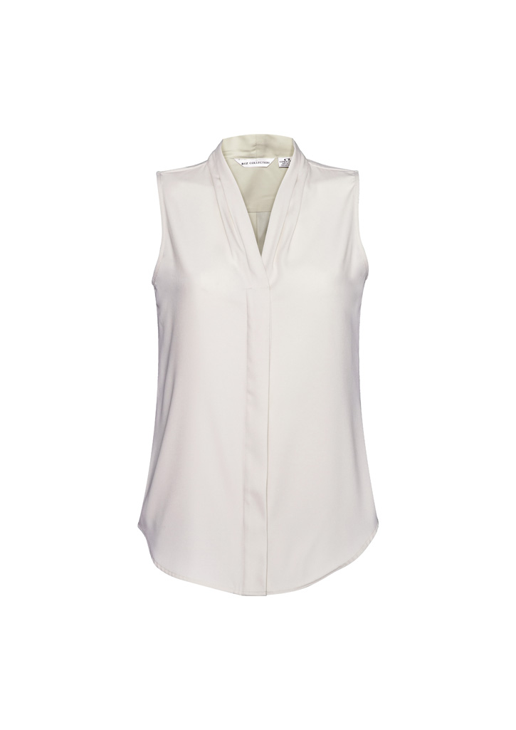 BLOUSE MADISON SL/LESS IVORY S10 -