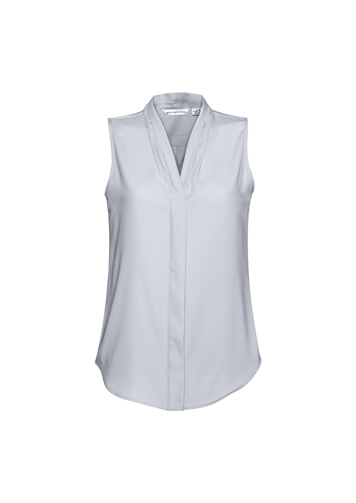 BLOUSE MADISON SL/LESS SIL/MIST S10 -