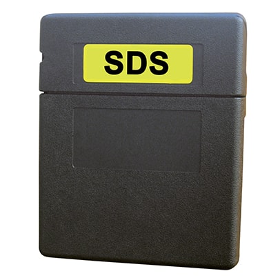 SDS HOLDER OUTDOOR FLIP TOP - GRAY COLOUR