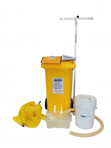 COMPLETE SHOWER TEST KIT INCLUDES -120L STORAGE BIN