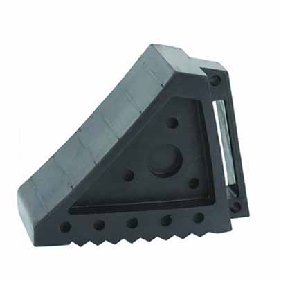 WHEEL CHOCK RUBBER SIZE 2 SIZE: 200 X 100 X 150MM