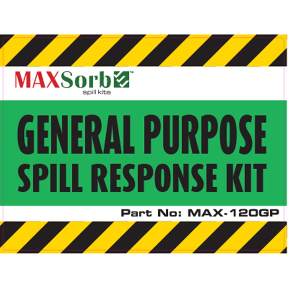 GENERAL PURPOSE SPILL KIT LABEL S/A