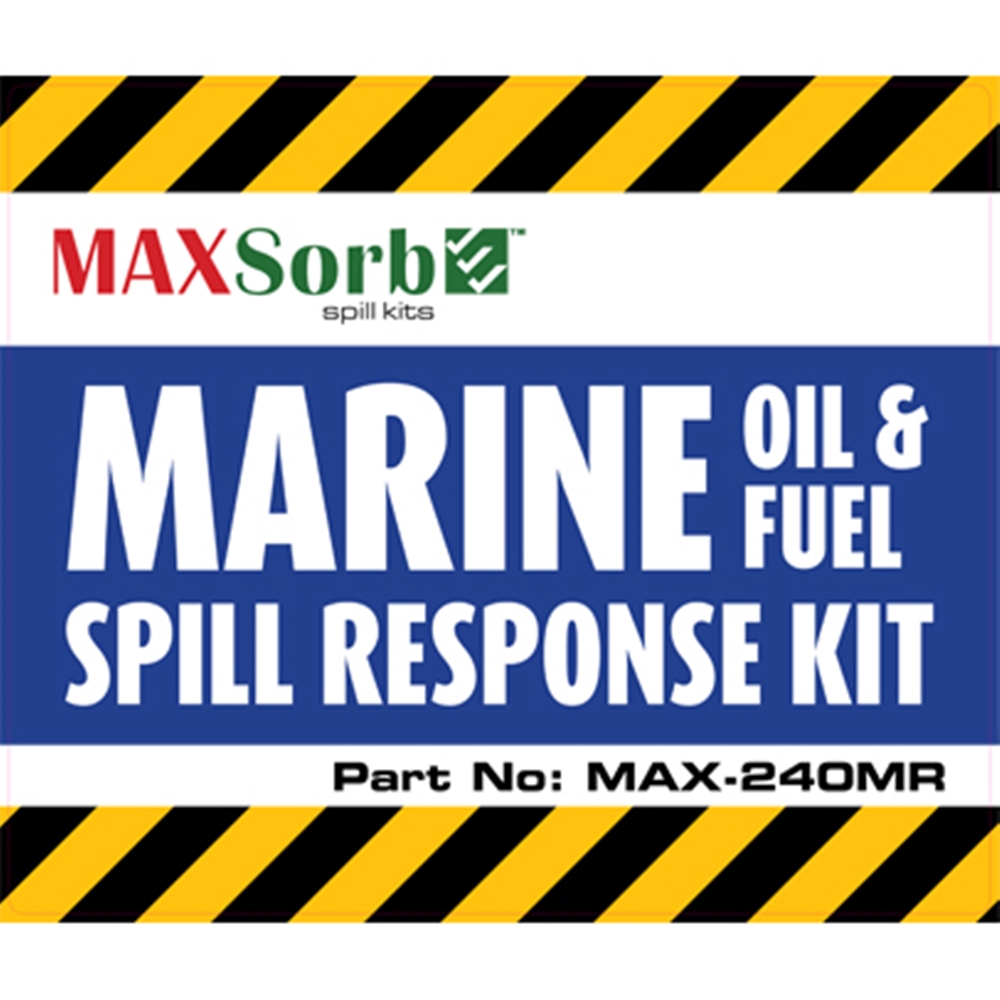 MARINE SPILL RESPONSE KIT LABEL S/A